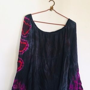 Bohemian off the shoulder dress